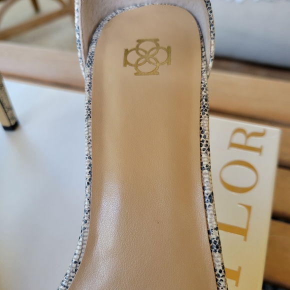 ANN TAYLOR Alaina Sandals, Lizard embossed leather - Picture 5 of 13